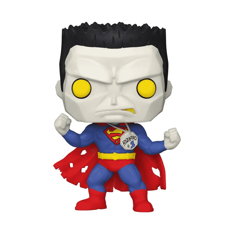 Funko Pop! Heroes : WB 100 - Bizzaro Superman #474 Funko 2023 Summer Convention Limited Edition