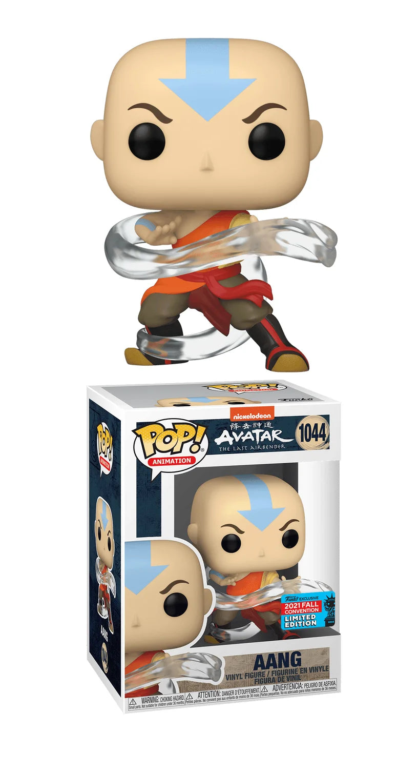 Funko Pop! Animation : Nickelodeon - Avatar : The Last Airbender - Aang #1044 2021 Fall Convention Limited Edition