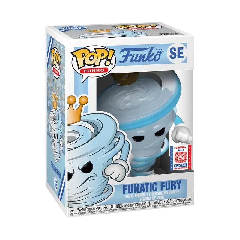 Funko Pop! LE 5000 Pcs Funatic Fury #SE Virtual Fundays Limited Edition