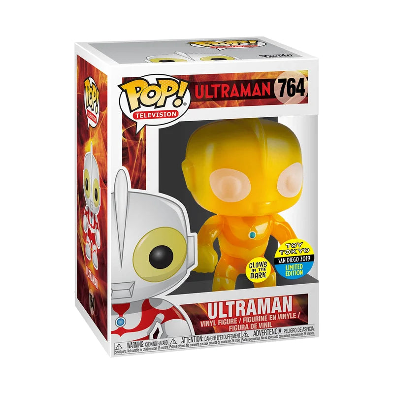 Funko Pop! Television : Ultraman #764 *Glows In The Dark*  Toy Tokyo San Diego 2019 Limited Edition