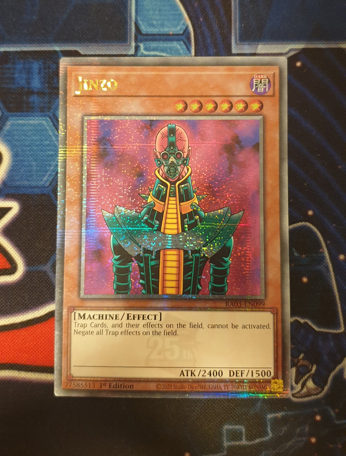 Jinzo (Quarter Century Secret Rare) RA03-EN099 (Quarter Century Bonanza)