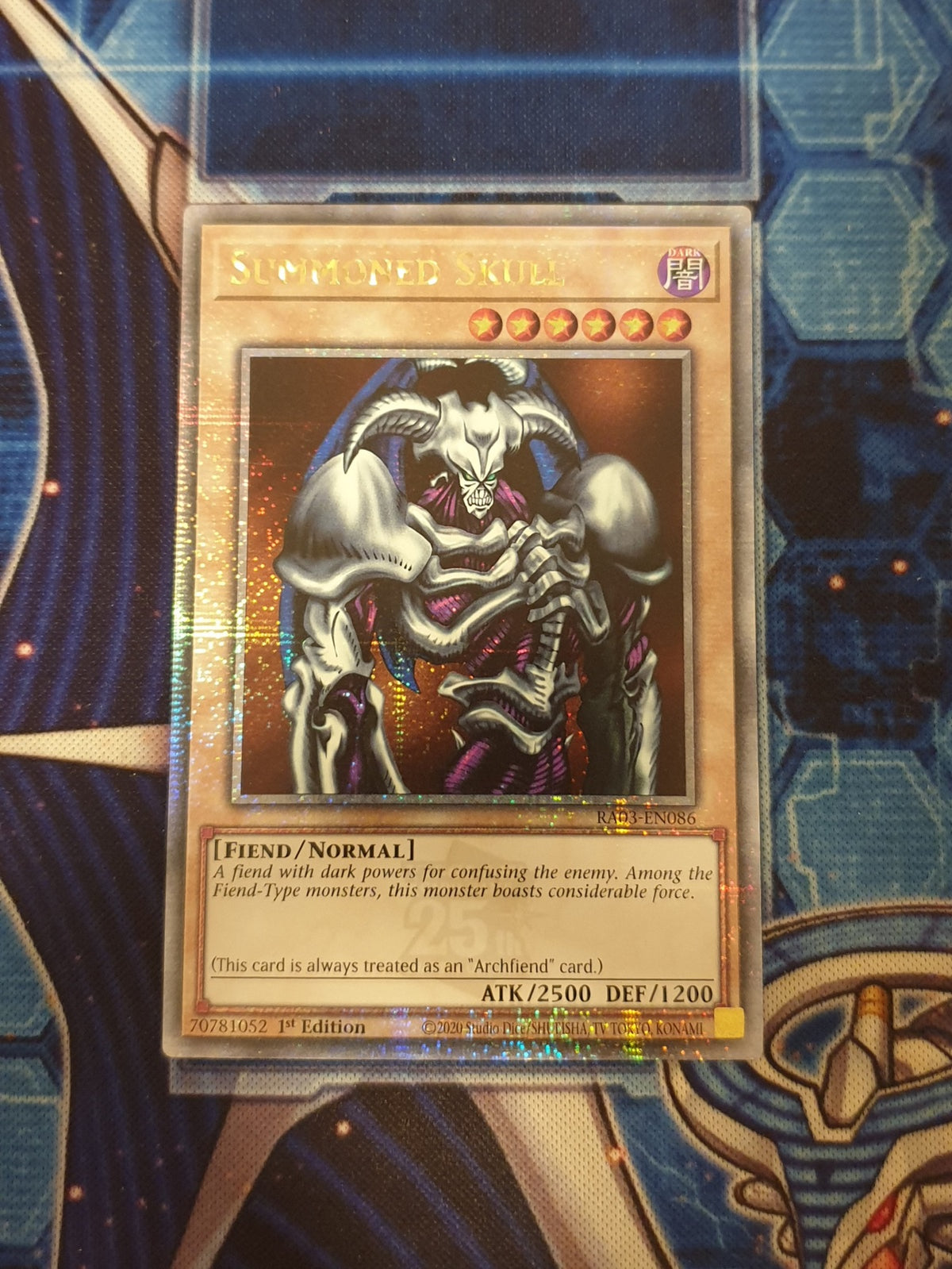 Summoned Skull (Quarter Century Secret Rare) RA03-EN086 (Quarter Century Bonanza)