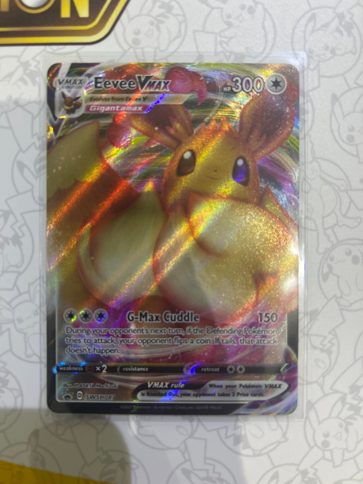 Eevee VMAX SWSH087 (Sword & Shield Promo)