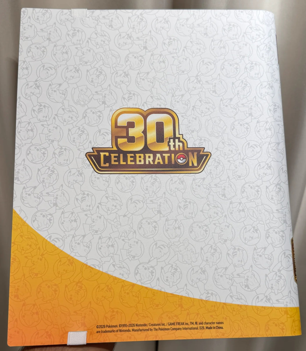 30th Anniversary Official Binder