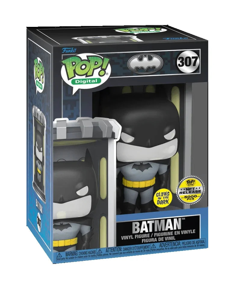 Funko POP! LE 5000 Pieces Batman (Glow) #307 Ultra NFT Limited Edition Exclusive