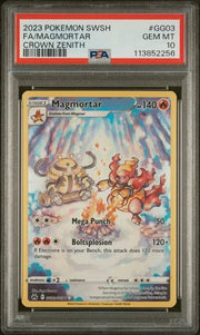 Magmortar GG03/GG70 (Crown Zenith: Galarian Gallery) — PSA 10
