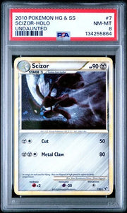 Scizor 7 · Holofoil (Undaunted) — PSA 8