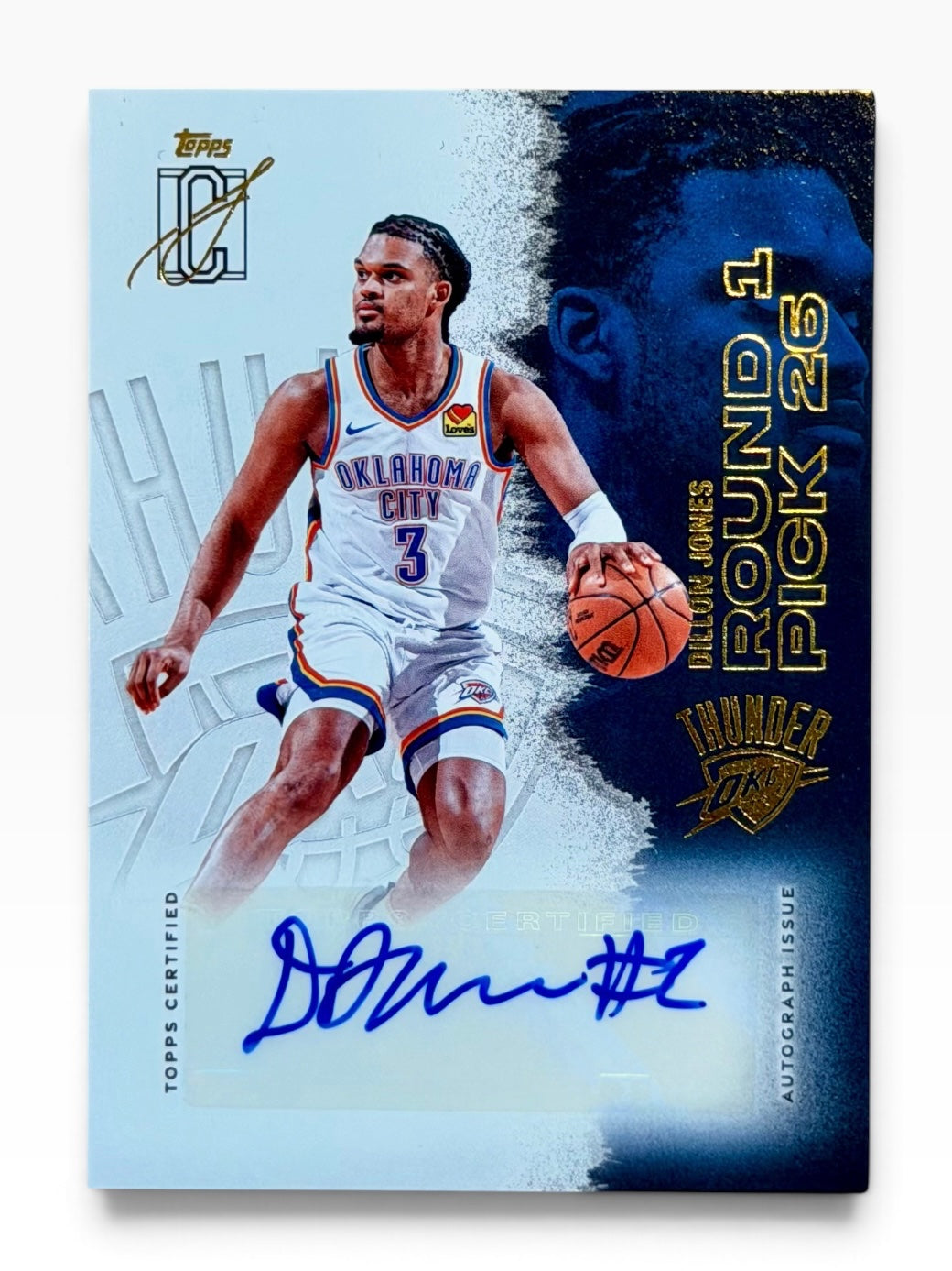 2025-26 Topps Signature Class Dillon Jones Veteran Class Autograph