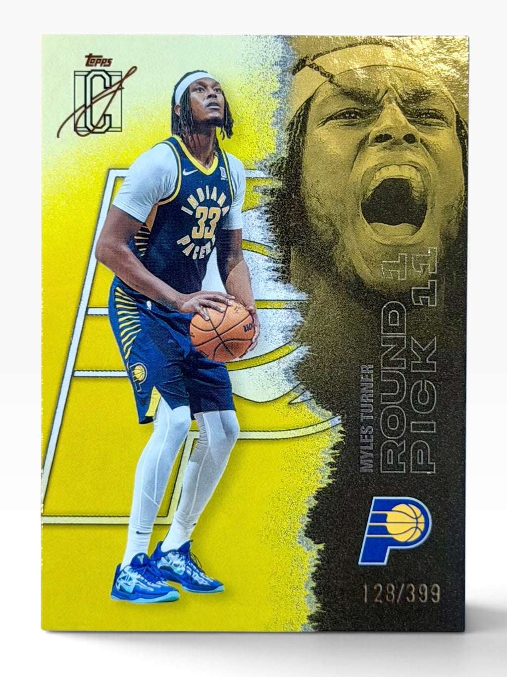 2025-26 Topps Signature Class Myles Turner Yellow /399