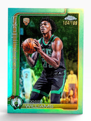 2025-26 Topps Chrome Update Amari Williams Aqua Refractor /199