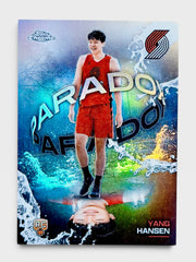 2025-26 Topps Chrome Update Yang Hansen Paradox