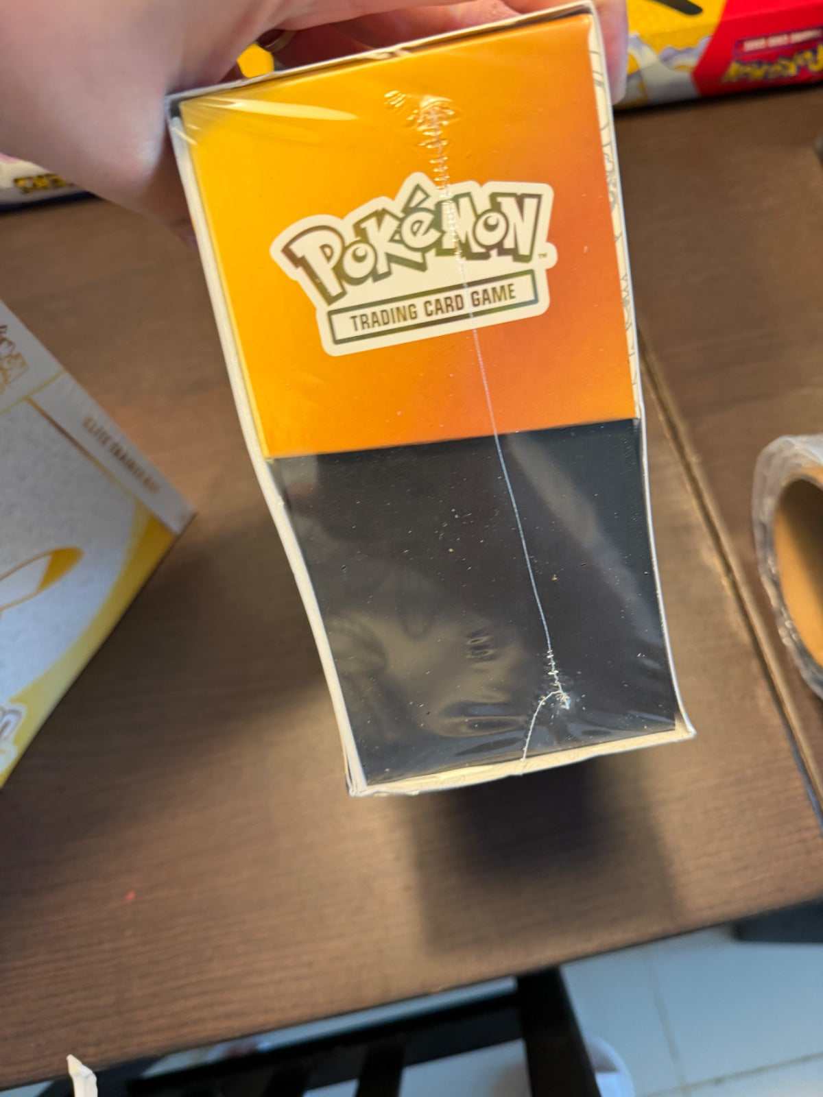 30th Celebration Elite Trainer Box not mint - free binder
