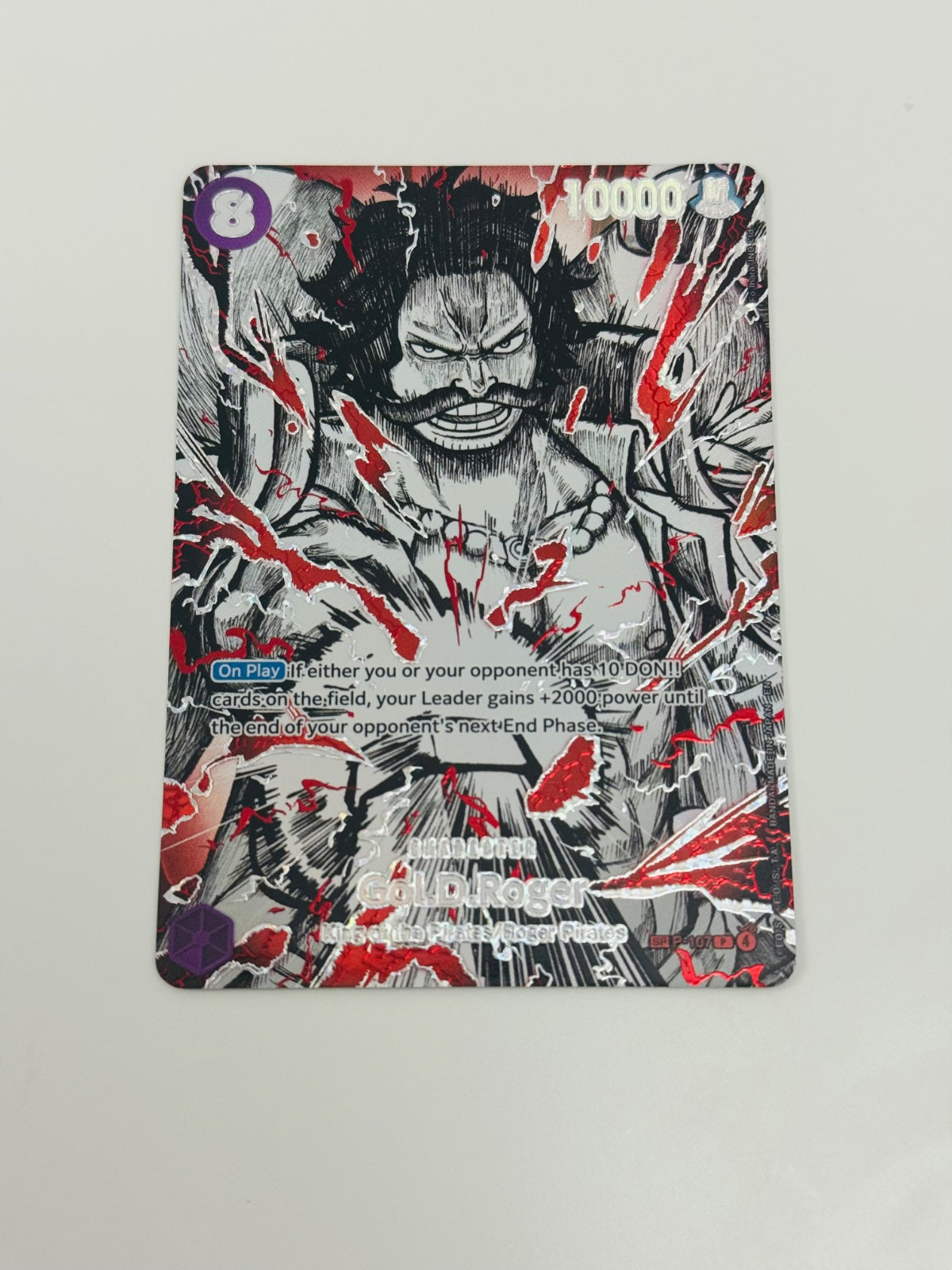 Gol.D.Roger (Haki SP Ver.) (JP) P-107 (The World's Strongest Warriors)