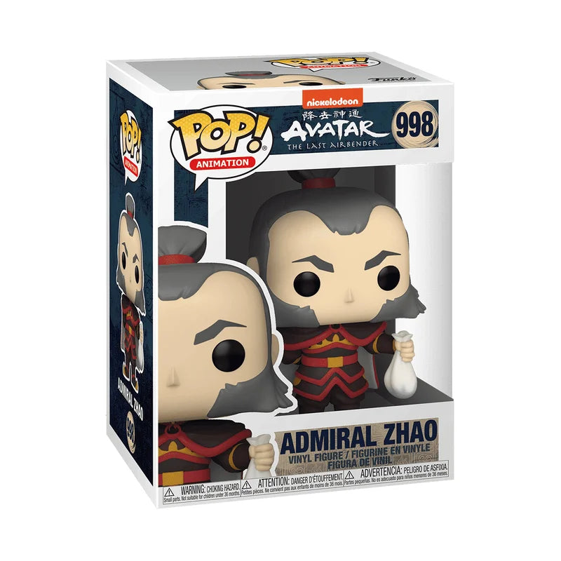 Funko Pop! Animation Avatar : The Last Air Bender Admiral Zhao #998