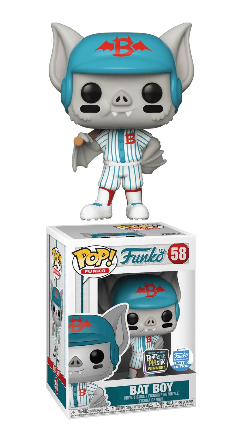 Funko Pop! Funko - Bat Boy #58 Fantastik Plastik Winner Limited Edition