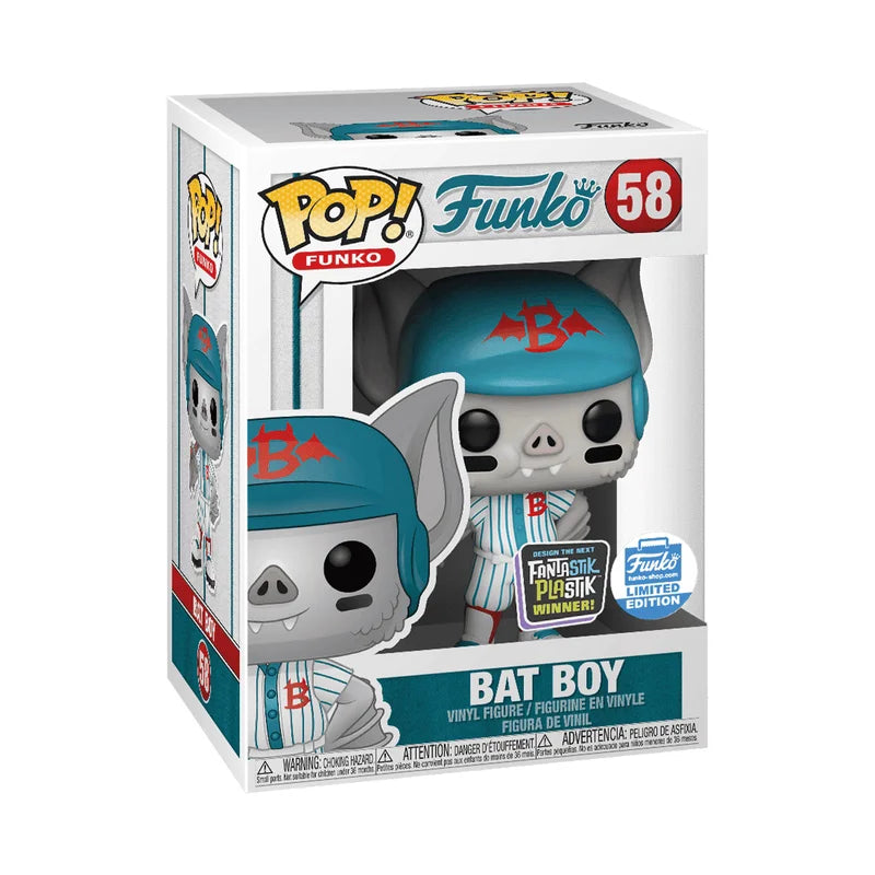 Funko Pop! Funko - Bat Boy #58 Fantastik Plastik Winner Limited Edition
