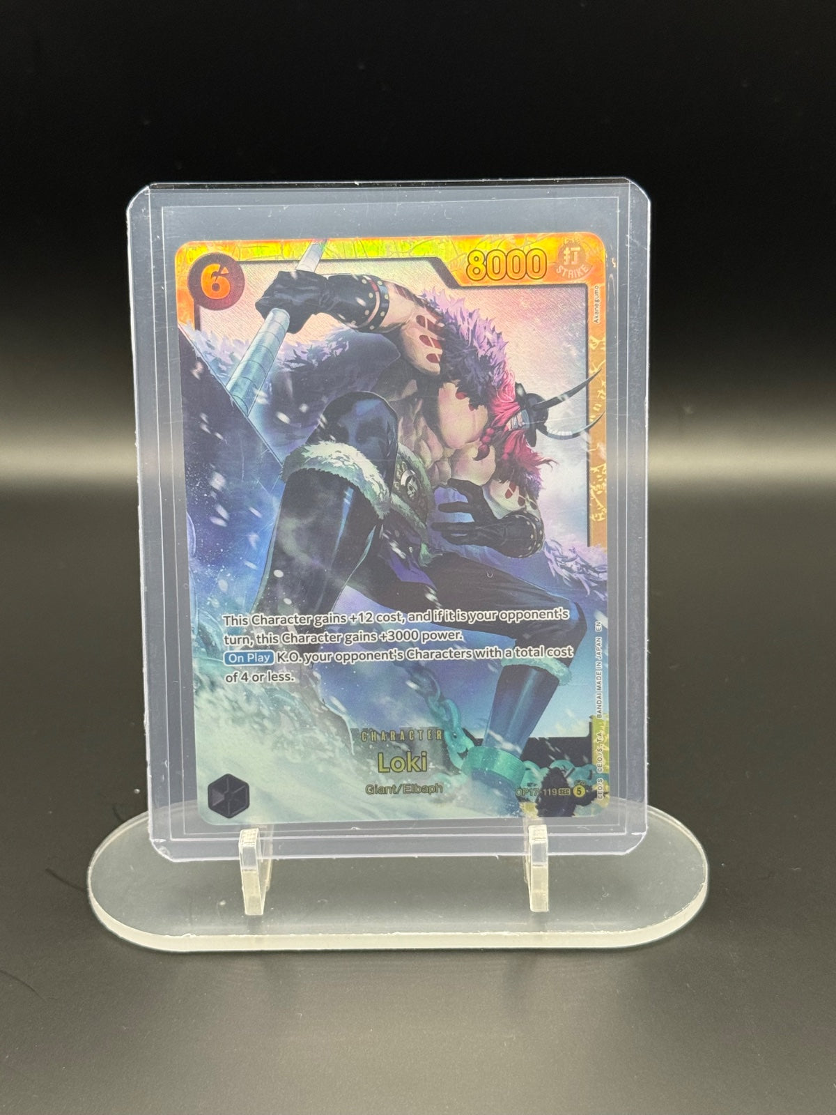 Loki OP17-119 (The World's Strongest Warriors)
