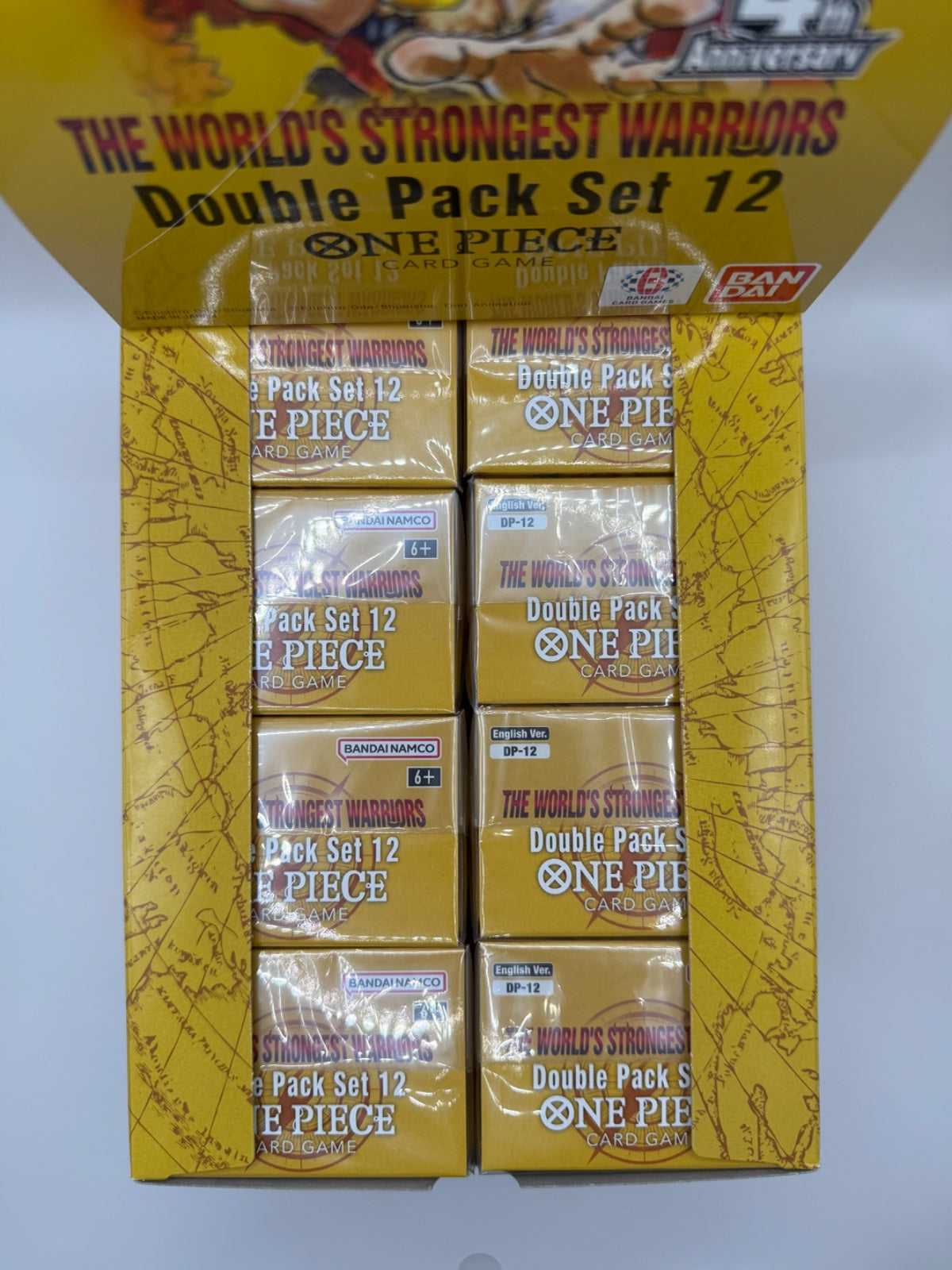 Double Pack Set Vol. 12 Display · Display Box (The World's Strongest Warriors)