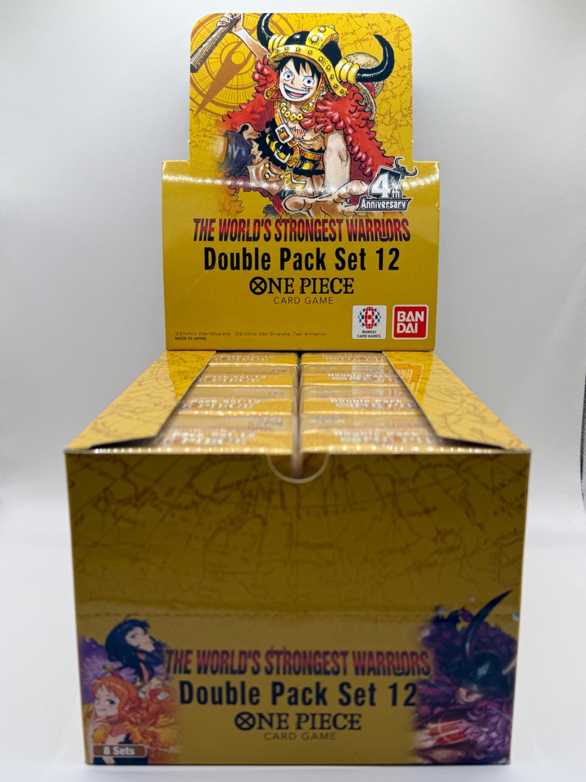 Double Pack Set Vol. 12 Display · Display Box (The World's Strongest Warriors)