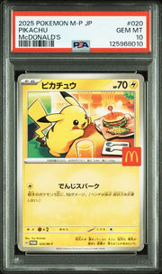 Pikachu 020/M-P (McDonald's Promo (2025))