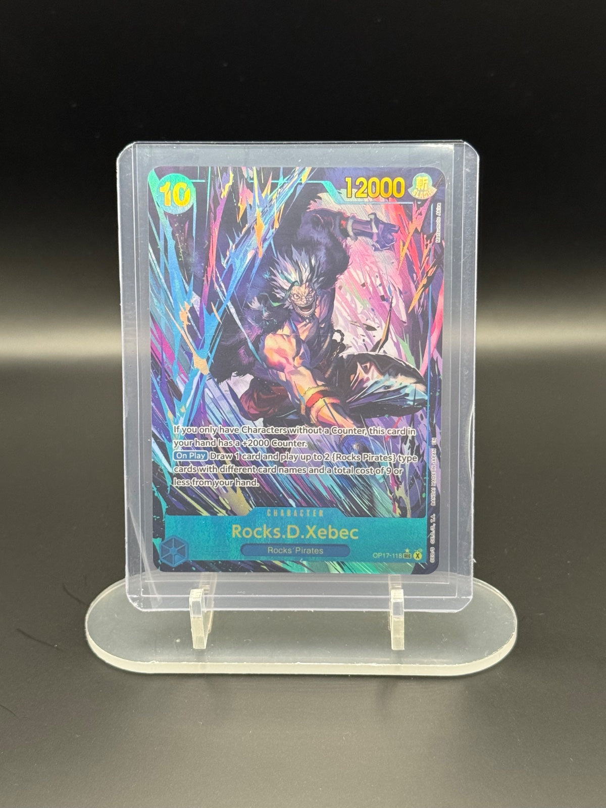 Rocks.D.Xebec (Alternate Art) OP17-118 (The World's Strongest Warriors)