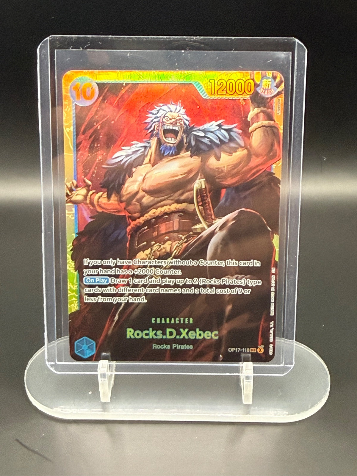 Rocks.D.Xebec OP17-118 (The World's Strongest Warriors)