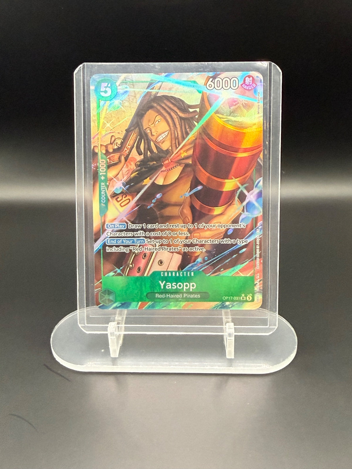 Yasopp (Alternate Art) OP17-031 (The World's Strongest Warriors)