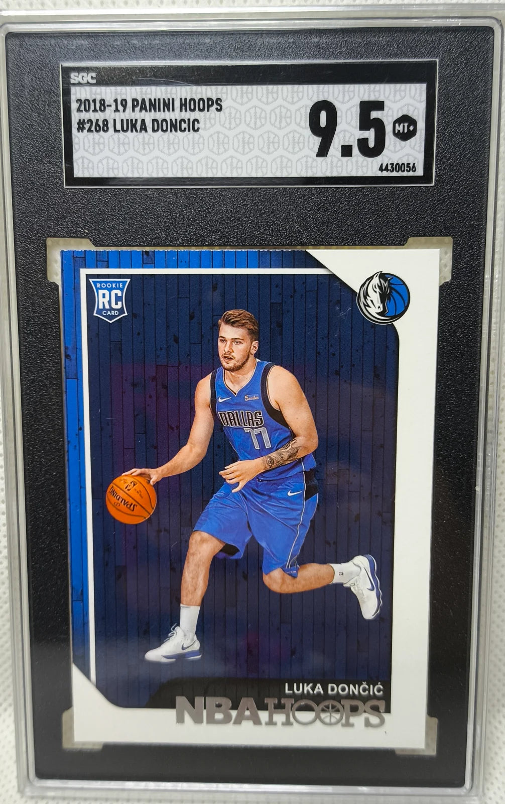 2018 Panini Hoops Luka Doncic SGC 9.5 RC