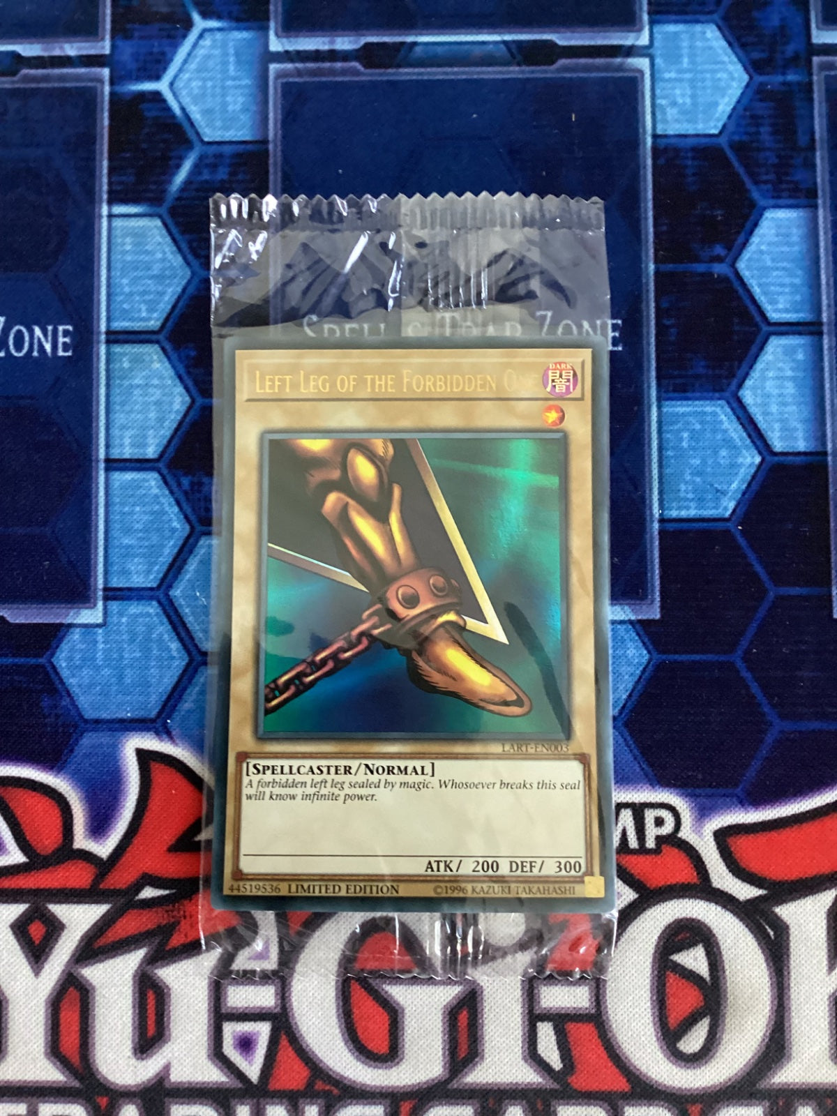 Left Leg of the Forbidden One LART-EN003 (The Lost Art Promotion) Sealed
