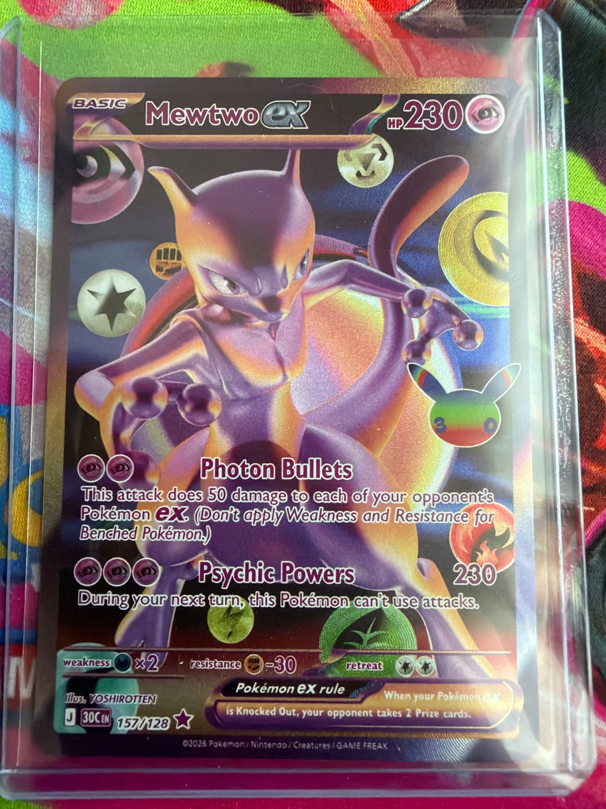 Mewtwo ex 157/128 (30th Celebration)