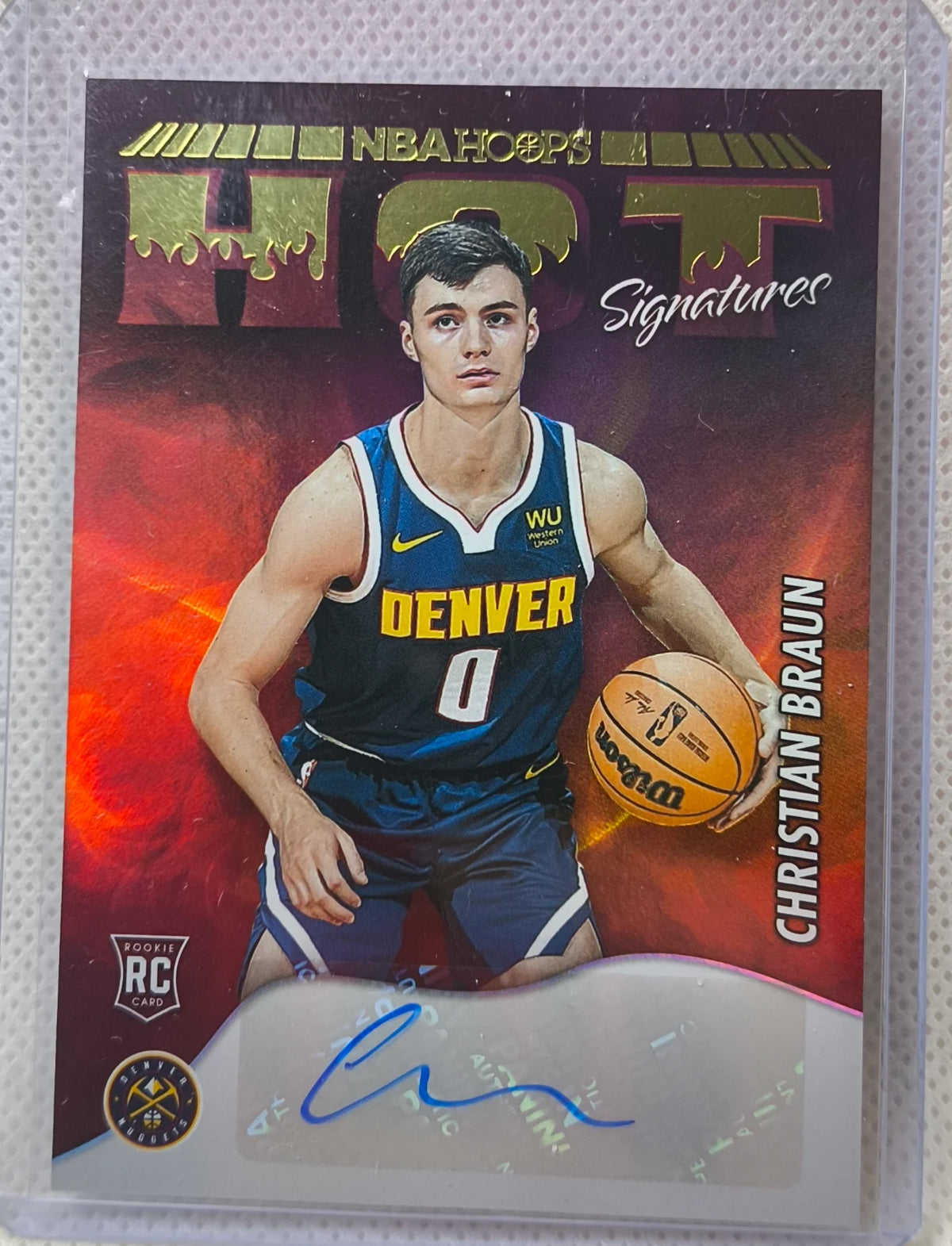 2022-23 Nba Hoops Christian Braun RC Auto Lot