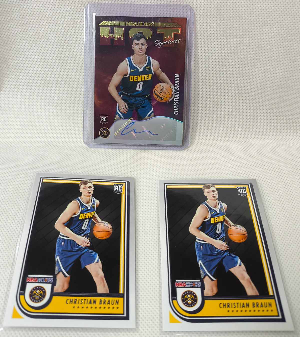 2022-23 Nba Hoops Christian Braun RC Auto Lot