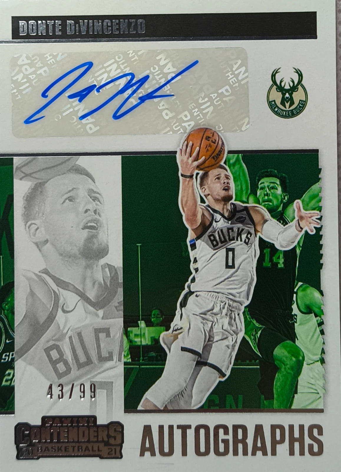 2021 Donte DiVicenzo Contender Auto 43/99