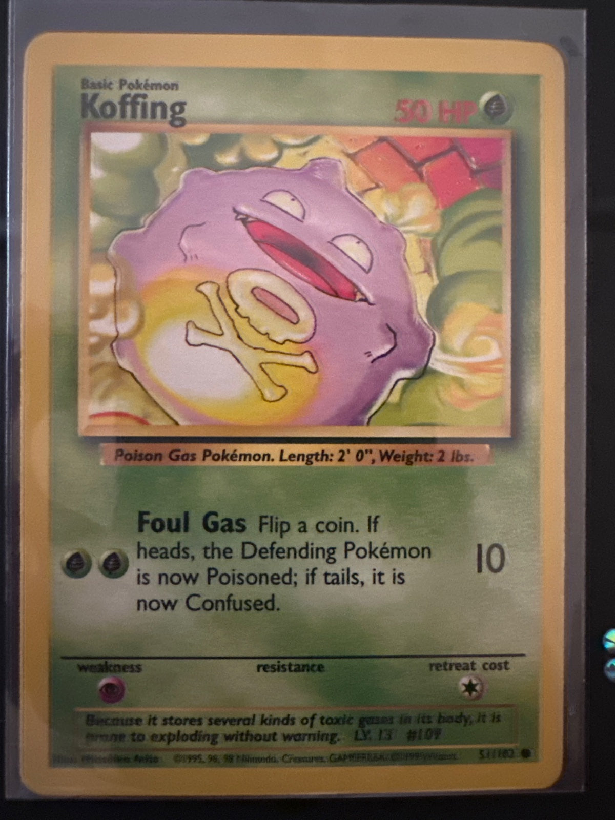Koffing 51 (Base Set (Unlimited))