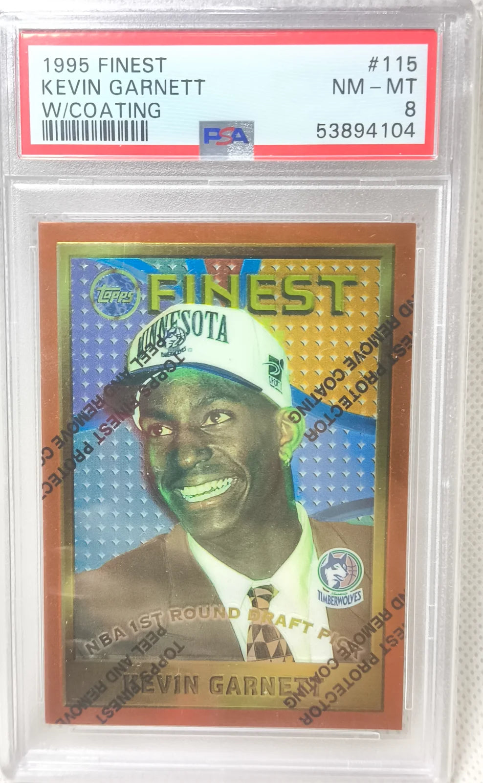 Kevin Garnett "The Big Ticket"Lot