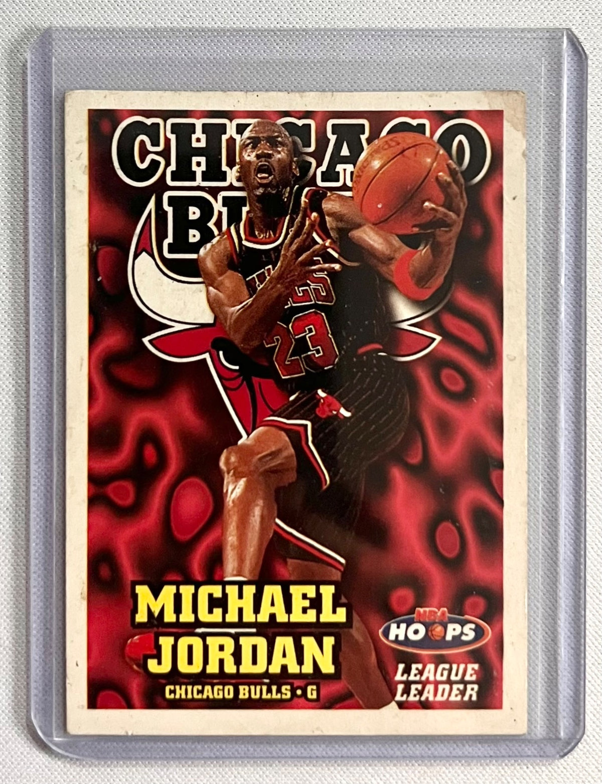 1997-98 NBA Hoops - League Leaders Michael Jordan #1
