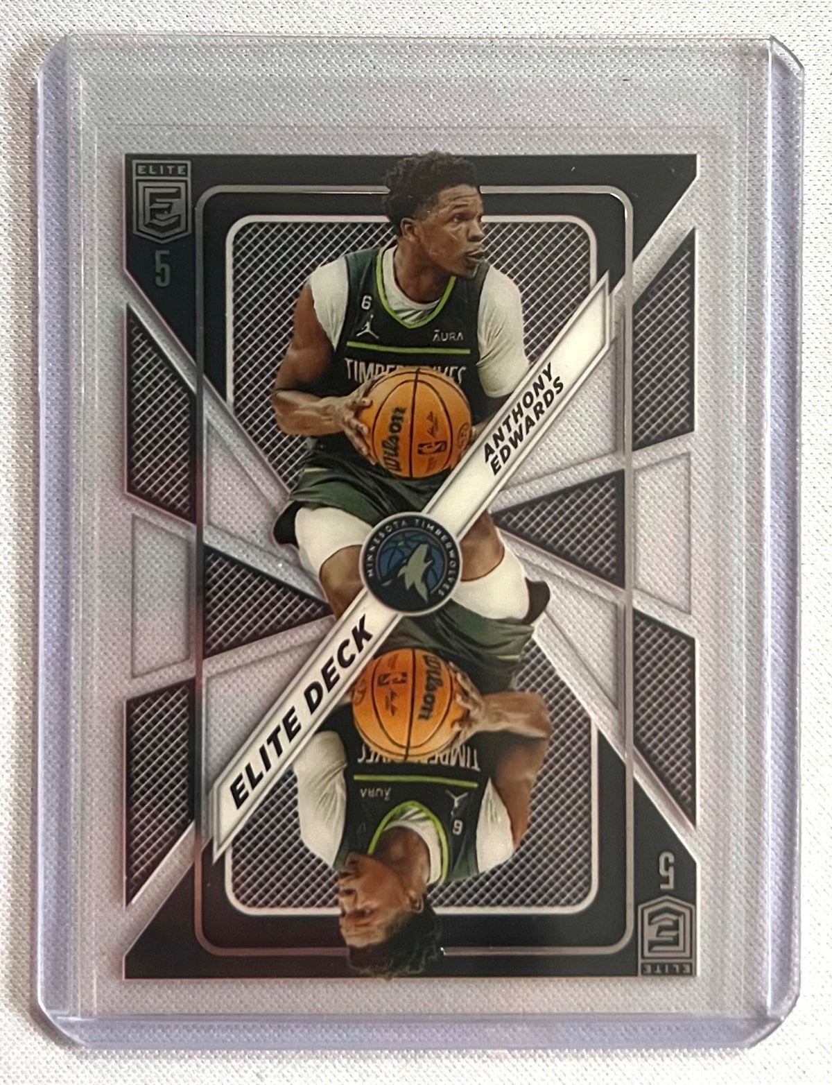 2023-24 Donruss Elite - Deck Anthony Edwards #7