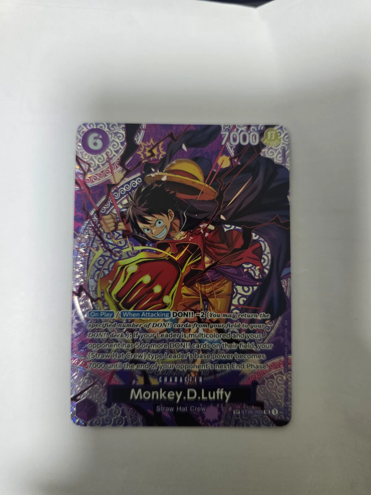 Monkey.D.Luffy (SP) ST26-005 (Adventure on Kami's Island)