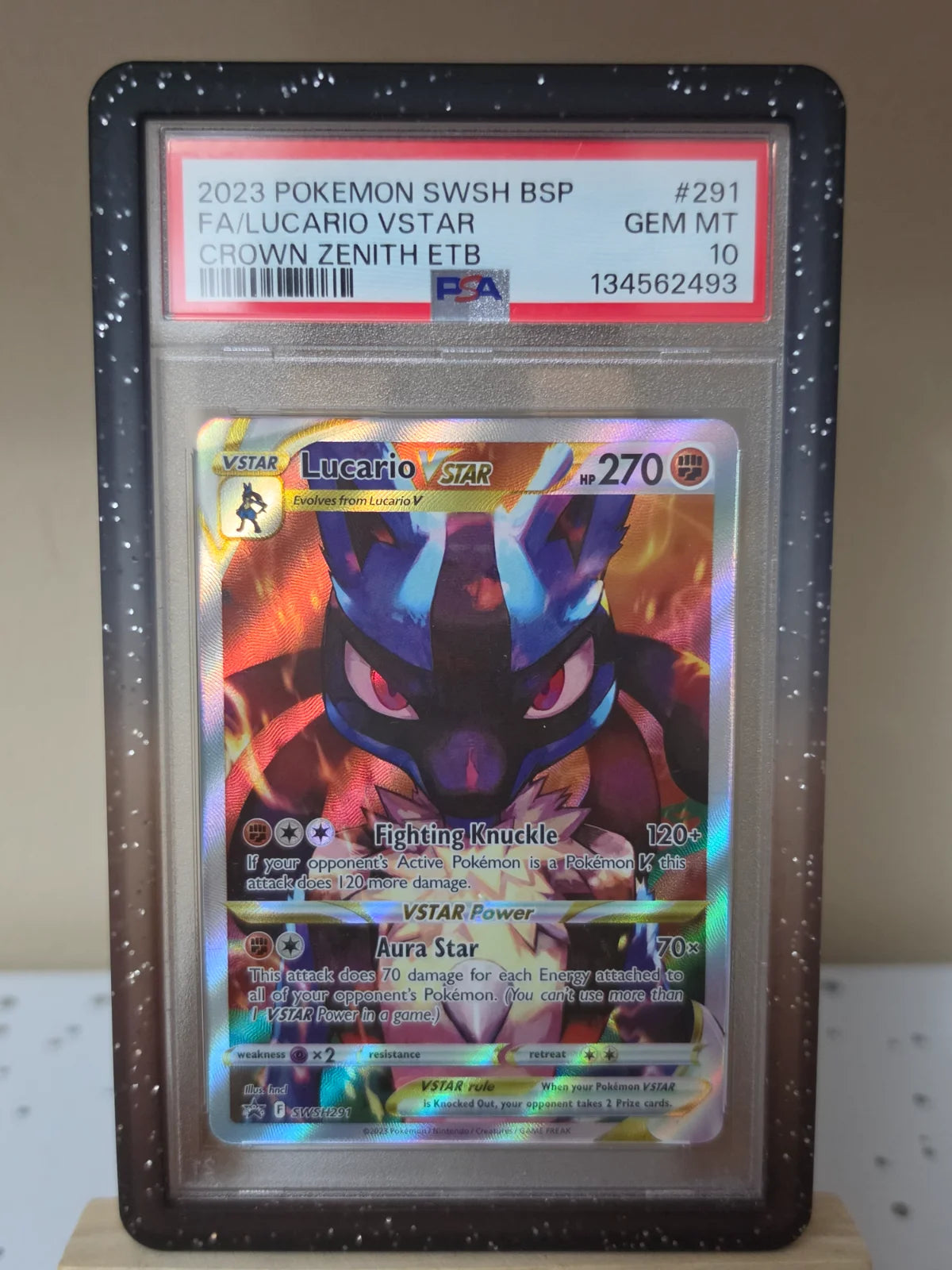 Lucario VSTAR SWSH291 (Sword & Shield Promo) — PSA 10