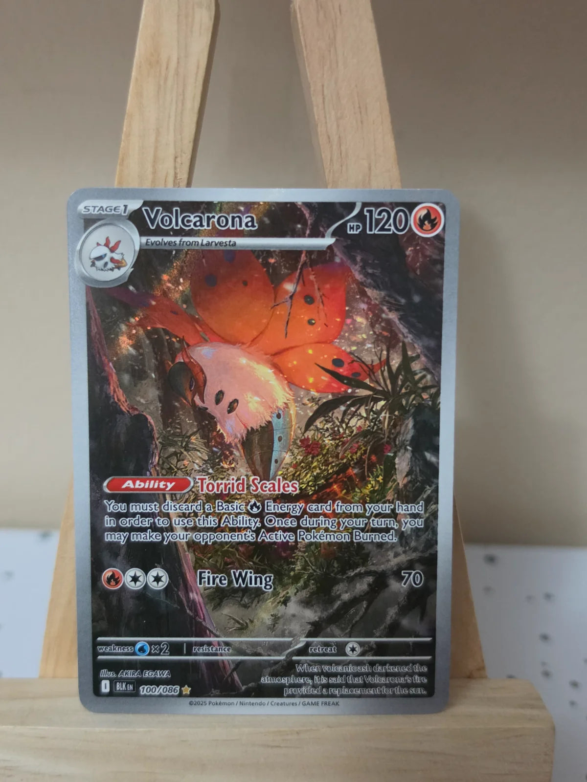 Volcarona 100/086 (Black Bolt)