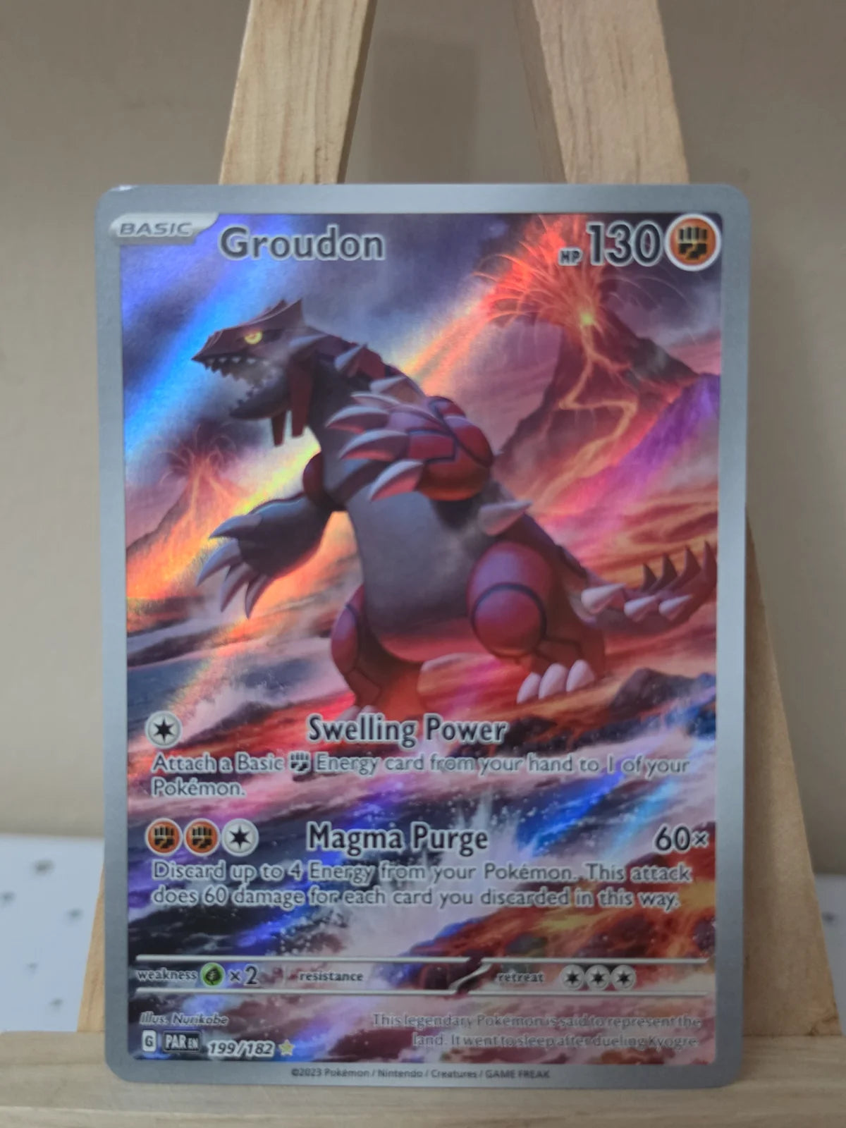 Groudon 199/182 (Paradox Rift)