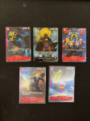 One piece custom card