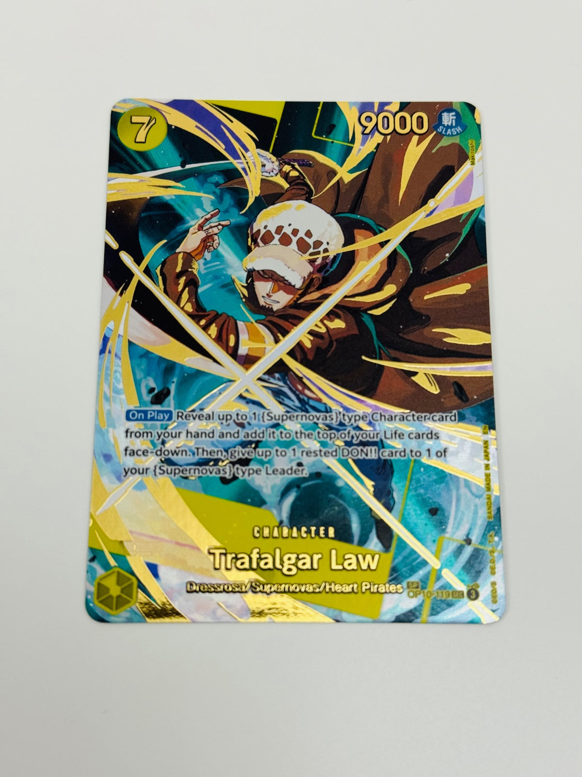Trafalgar Law - OP10-119 (SP) (Premium Booster -The Best- Vol. 2)