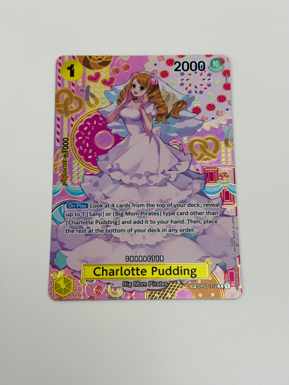 Charlotte Pudding (SP) OP03-112 (Two Legends)