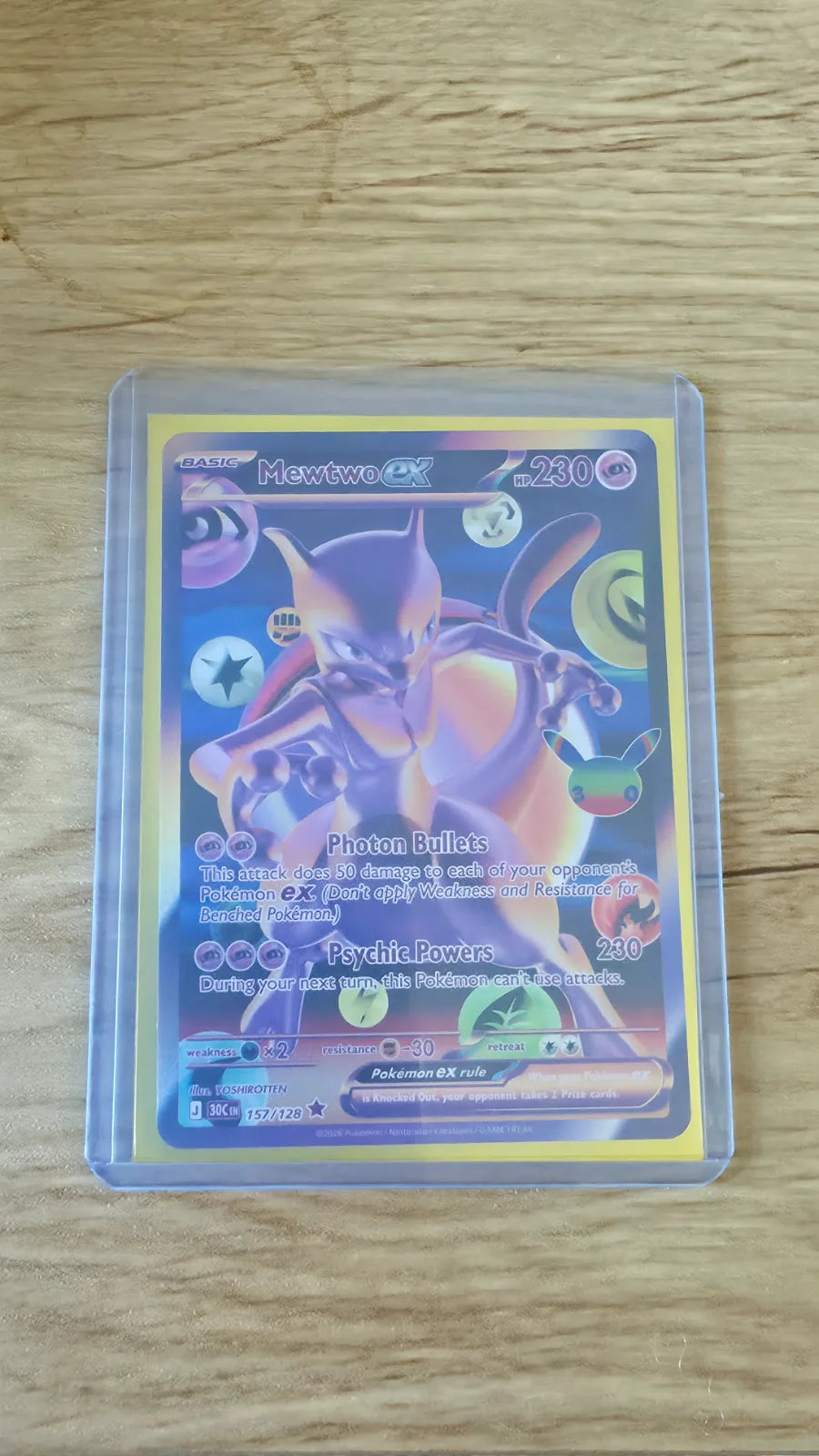 Mewtwo ex 157/128 (30th Celebration)