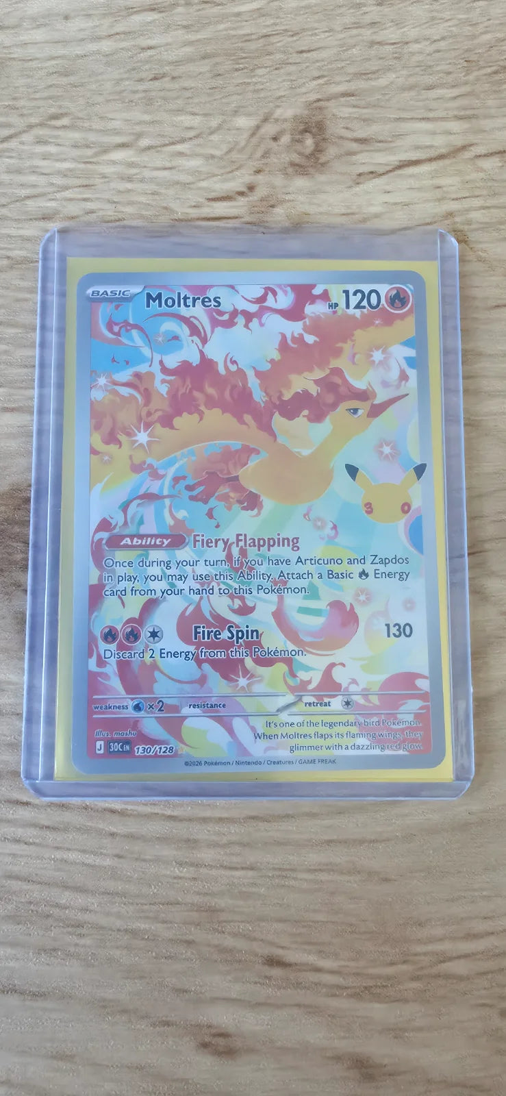 Articuno - Zapdos - Moltres Set - 30th Celebrations