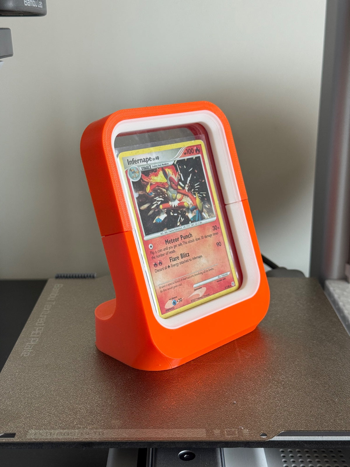 Card Display - Orange