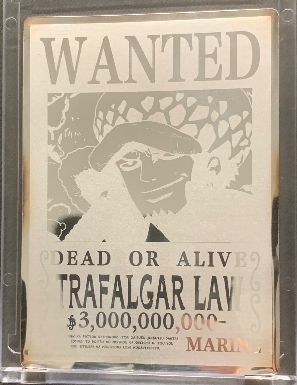 Wanted Trafalgar Law