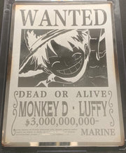 WANTED MONKEY D. LUFFY