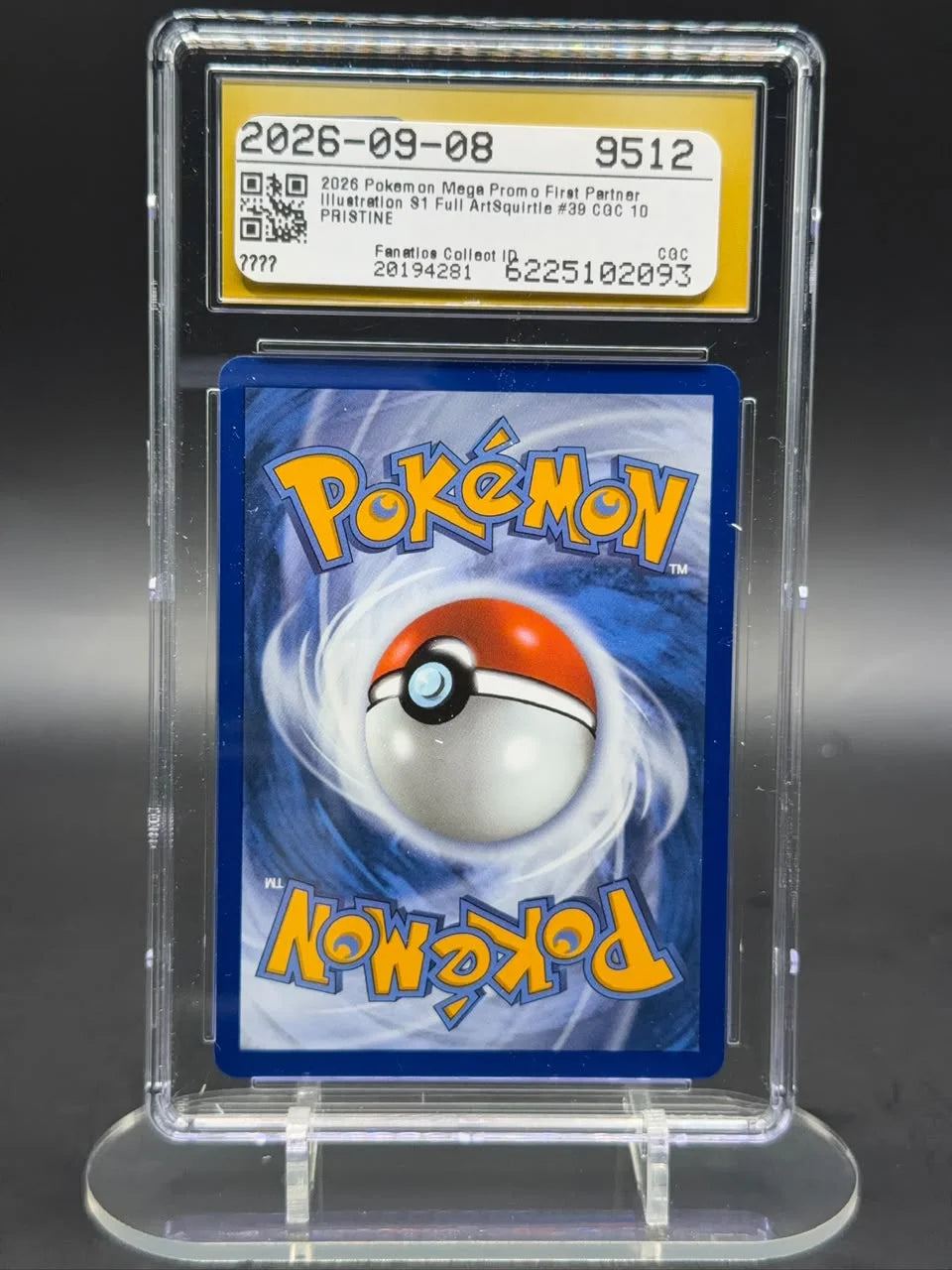Squirtle 039 (First Partner Illustration Collection S1)